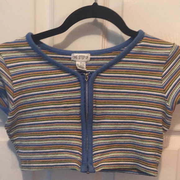 One Step Ahead Other - One step up , crop top , juniors size 14